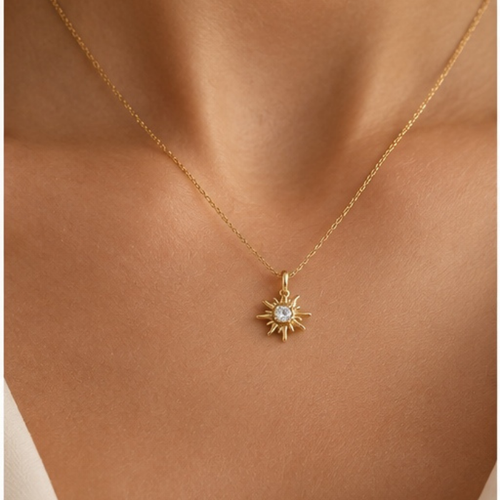 Solis Diamond Necklace