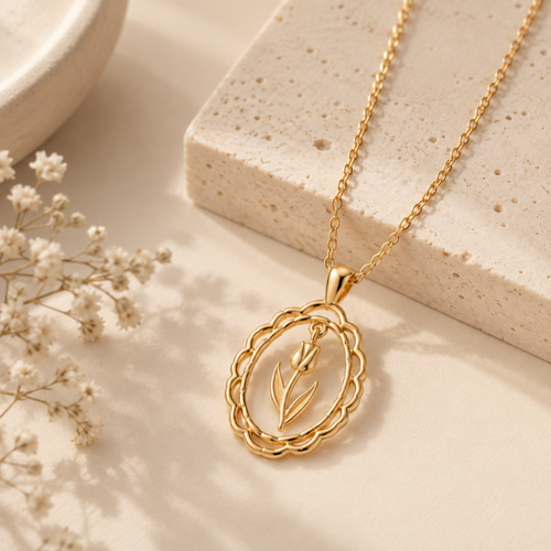 Tulip Keepsake Necklace