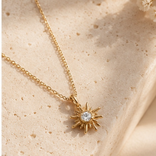 Solis Diamond Necklace