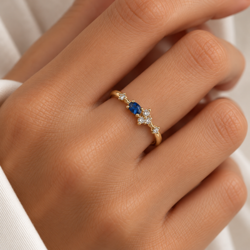 Blue Vintage Ring
