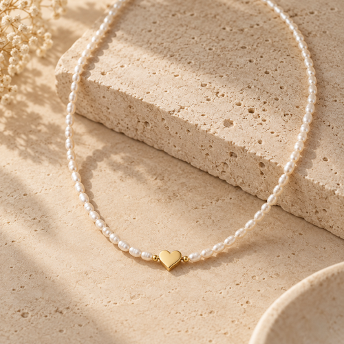 Amour Pearl Necklace