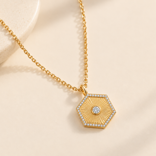 Solstice Diamond Necklace