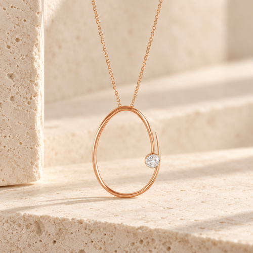 Orbit Diamond Necklace