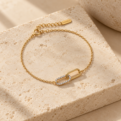 Link Diamond Bracelet