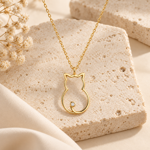 Felis Diamond Necklace
