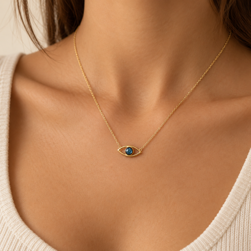 Iris Eye Necklace
