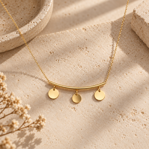 Trio Disc Necklace