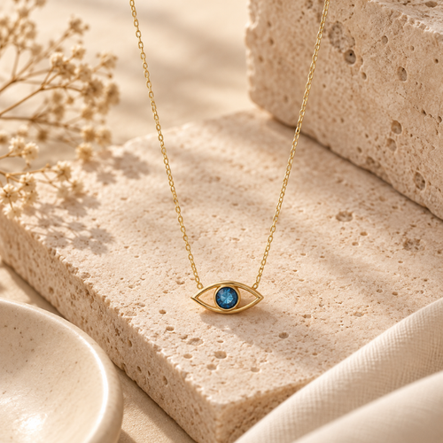 Iris Eye Necklace