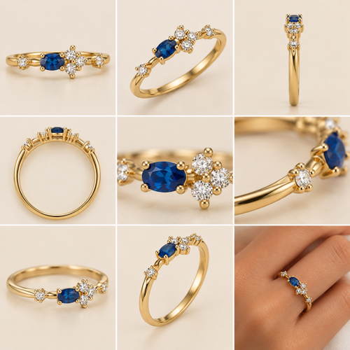 Blue Vintage Ring