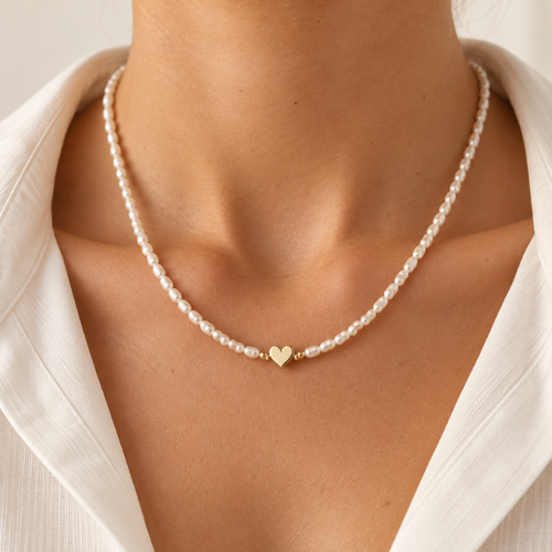 Amour Pearl Necklace