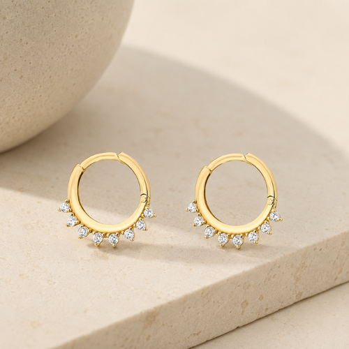 Sofia Diamond Hoops