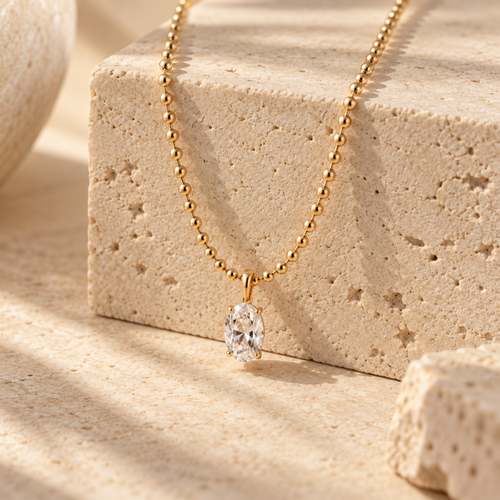 Lina Oval Necklace