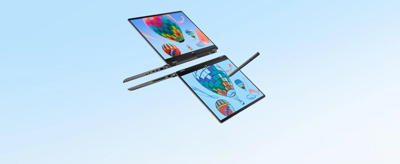 ASUS Vivobook 14 Flip Verimlilik ASUS Vivobook 14 Flip 360 derece esnek kullanım ve verimlilik