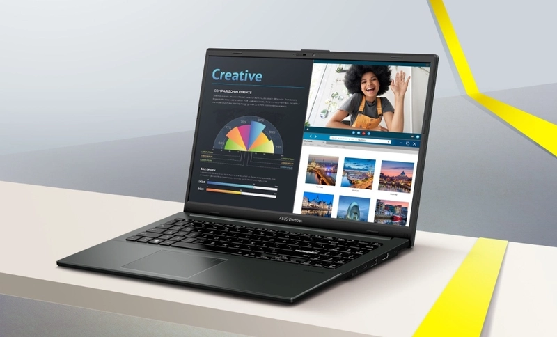 ASUS Vivobook Go 15 E1504TA �oklu g�rev ve ba�lant� se�enekleri