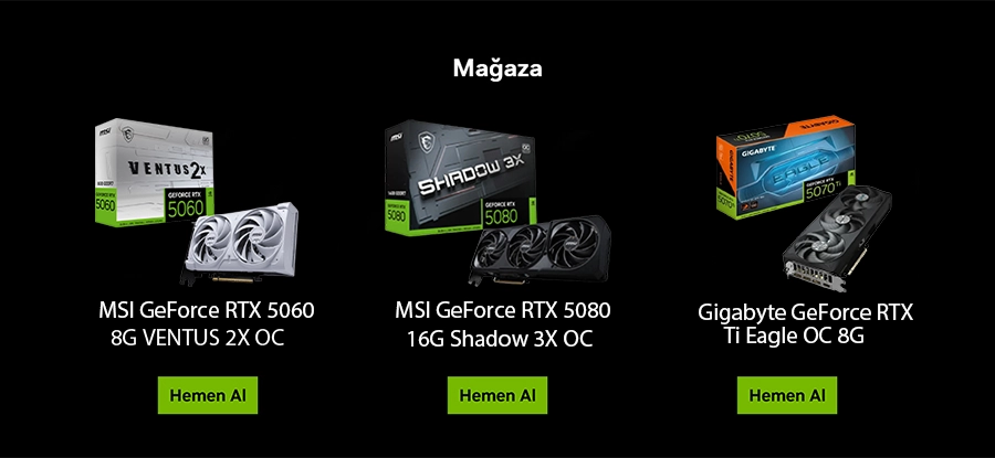 Nvidia Geforce Yaz Kampanyas� Ekran Kartlar�