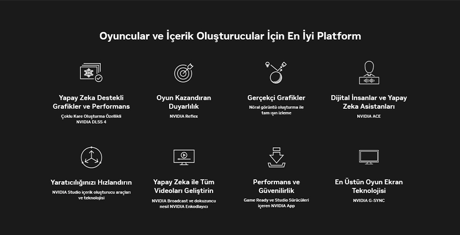 Nvidia GeForce Yaz F�rsatlar� �r�n �zellikleri