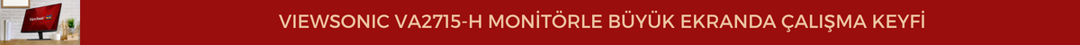 ViewSonic VA2715-H Monitr Frsatlar