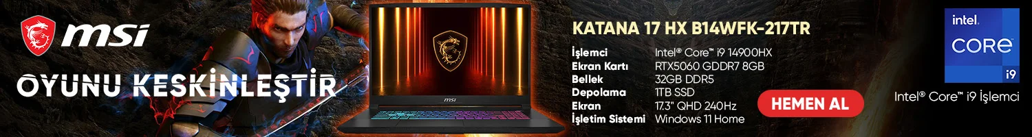MSI Katana 17 HX B14WFK217