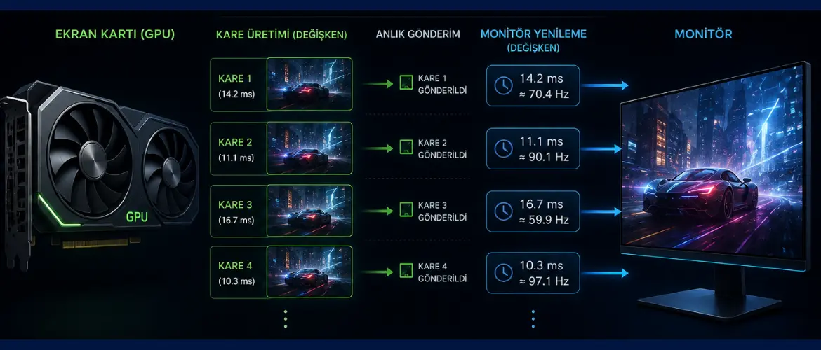 FreeSync ve G-Sync Nedir? Aralar�ndaki Fark Ne � Adaptive Sync Teknolojisi