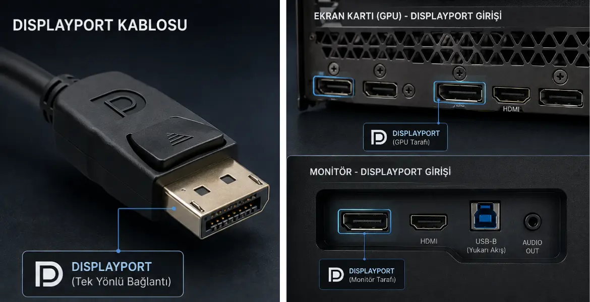 G-Sync Gereksinimleri: DisplayPort, RTX Ekran Kart� ve G�ncel S�r�c�