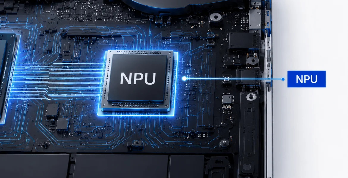 NPU Nedir? CPU ve GPU'dan Farkı Ne — Yapay Zeka Çip Karşılaştırması