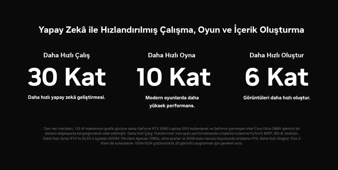 NVIDIA Yapay Zeka ile H�zland�r�lm�� �al��ma Deneyimi