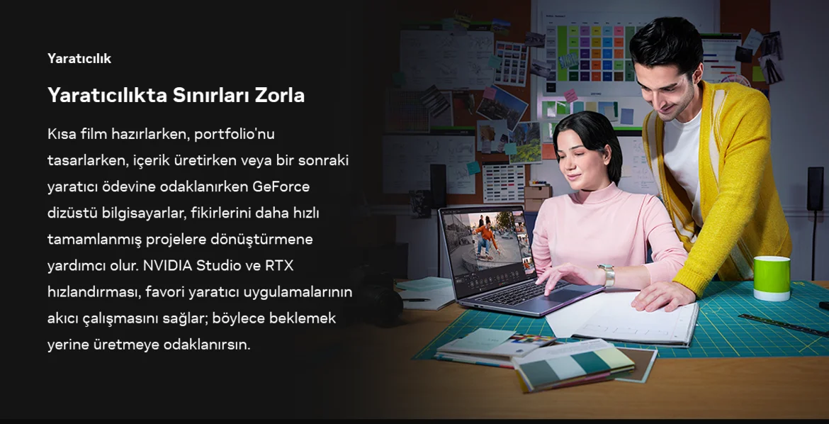 NVIDIA Studio ile Yarat�c�l�kta S�n�rlar� Zorla