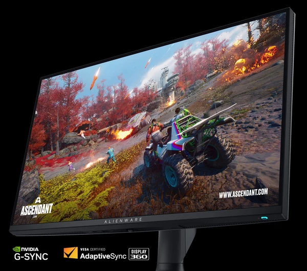 Alienware AW2725QF 27 in� 4K Dual Resolution gaming monit�r keskin g�r�nt� kalitesi