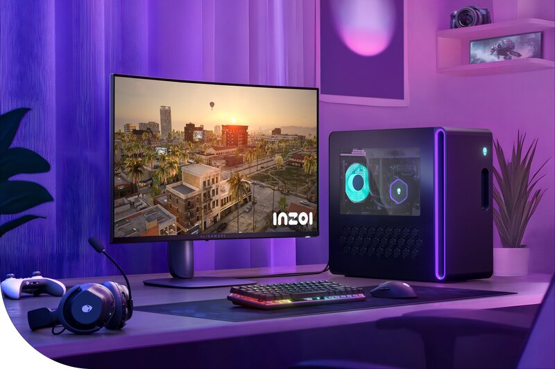 Dell AW3225DM 32 in kavisli gaming monitr