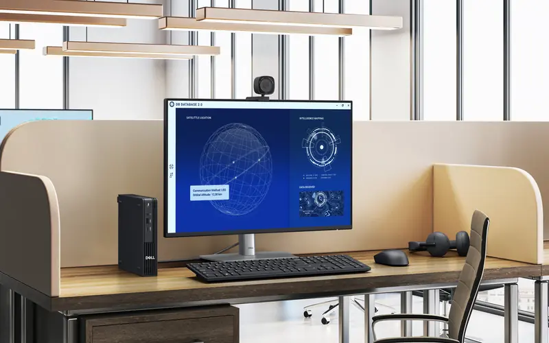 Dell Pro Micro QCM1250 kurumsal y�netim ve vPro ile basitle�tirilmi� BT