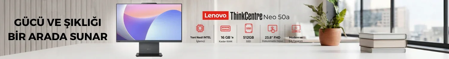 Lenovo ThinkCentre Neo 50a All in One Bilgisayarlarda Kampanya