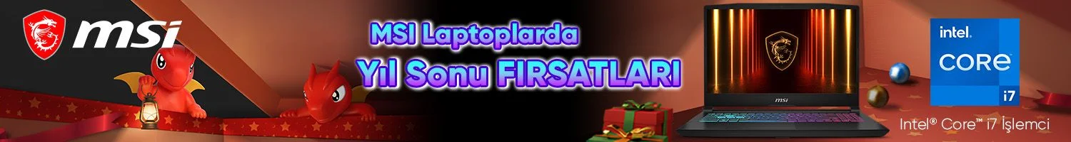 MSI Laptoplarda Y�l Sonu F�rsatlar�