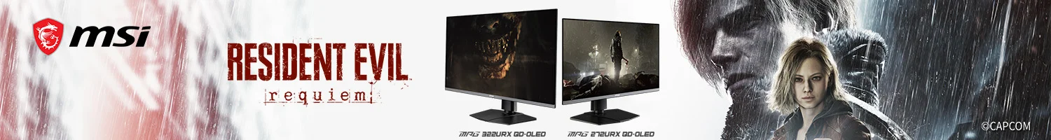 MSI Monit�rlerle Resident Evil Requiem PC Oyun Kodu Hediye