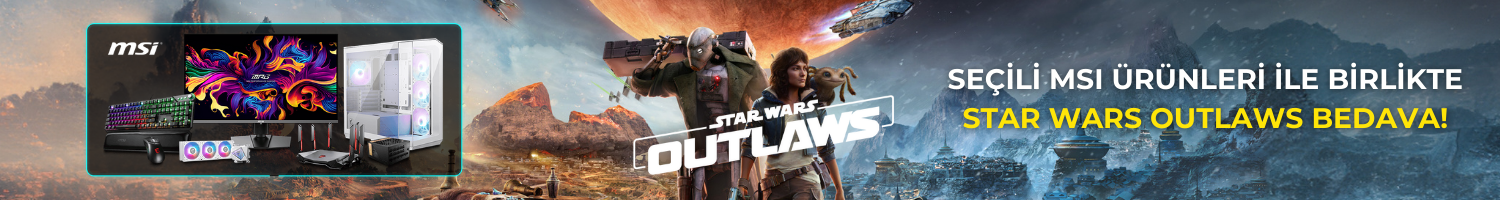 MSI ile Star Wars Outlaws Oyun Kodu Hediye