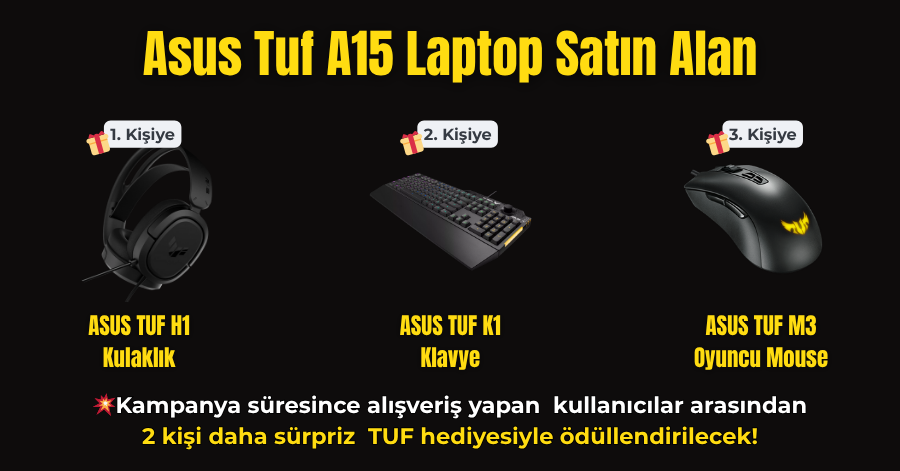 Asus Tuf Gaming Aksesuarlar