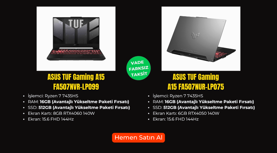 Asus Tuf A15 Gaming Laptop