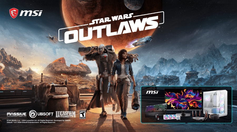 MSI'dan Star Wars Outlaws Hediyesi