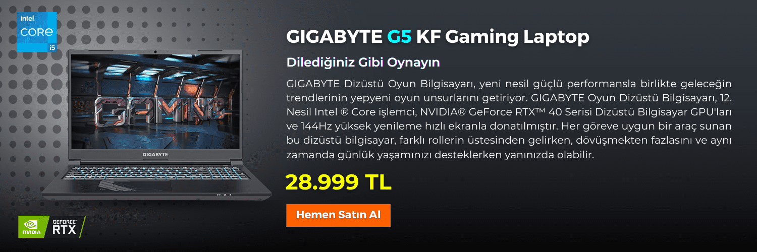 Gigabyte G5 KF Gaming Laptop