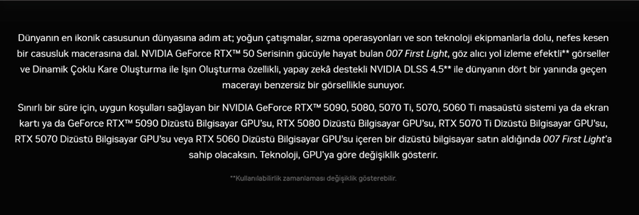 Nvidia 007 First Light �ntro
