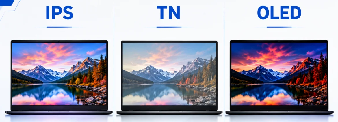 Ekran Paneli Türü Çözünürlükten Daha Belirleyicidir — IPS, TN, OLED Karşılaştırması