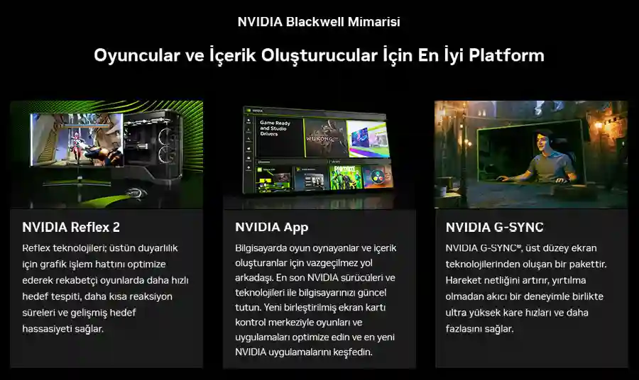 NVIDIA GeForce RTX 5060 zellikler