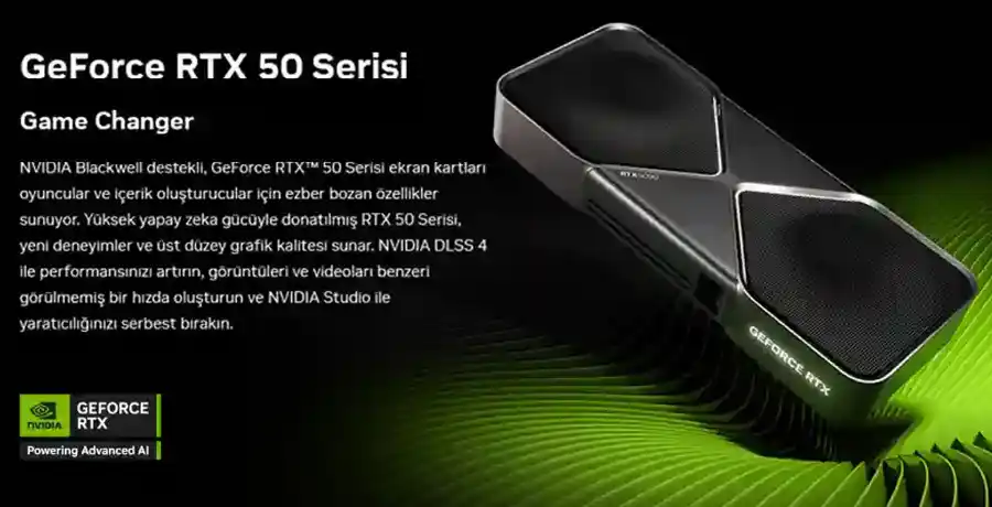 NVIDIA GeForce RTX50 Masast Bilgisayarlar