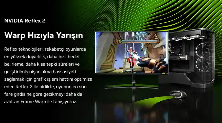 NVIDIA GeForce RTX50 Dizst Bilgisayarlar Reflex 2