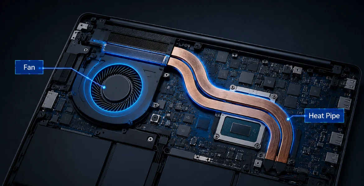 Soğutma Performansı Thermal Throttling — Laptop Fan ve Isı Borusu