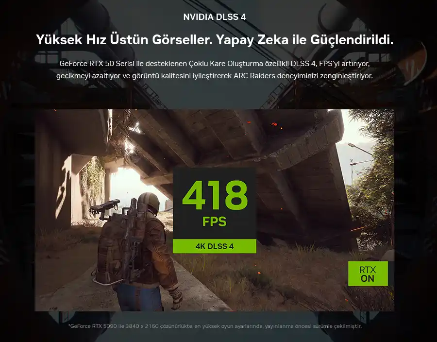NVIDIA ARC Raiders Kampanyas GeForce RTX40 Serisi 