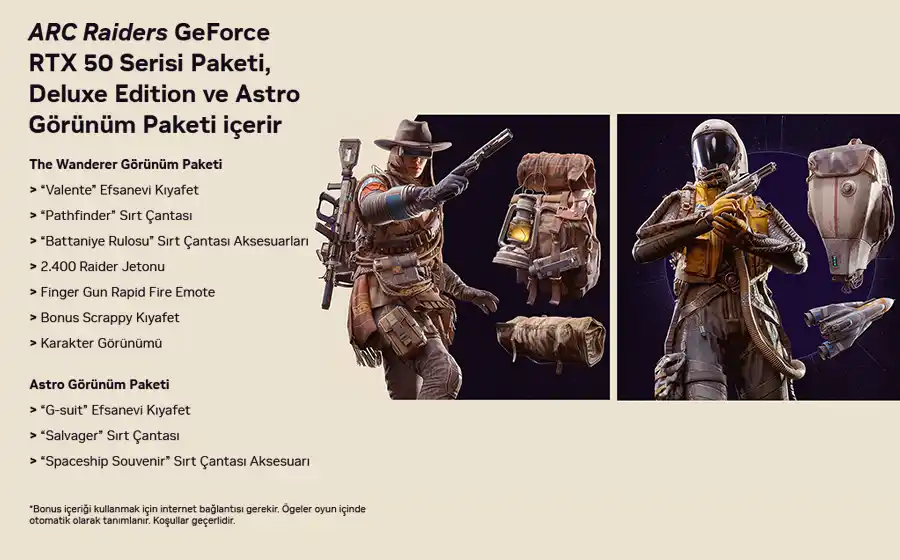 NVIDIA ARC Raiders Kampanyas Satn Al