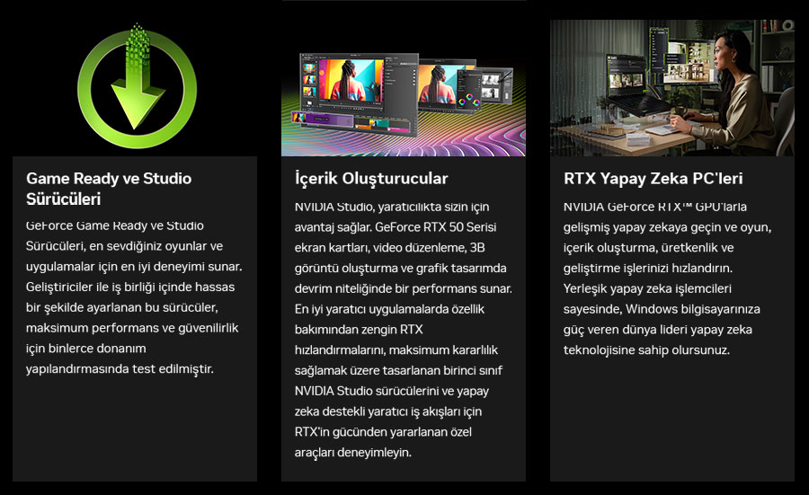 NVIDIA GeForce RTX 5060 zellikler