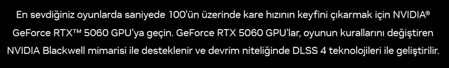 NVIDIA GeForce RTX 5060 Ekran Kartlar