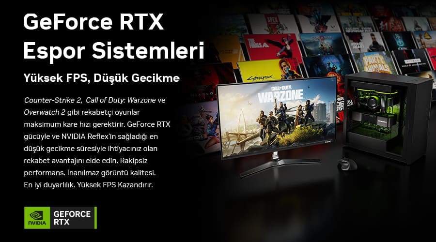 GeForce RTX Espor Sistemleri