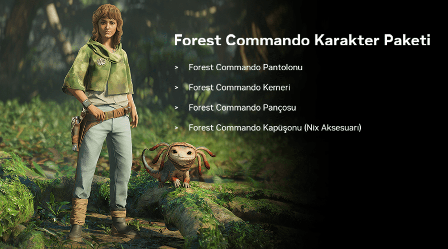 Forest Commando Karakter Paketi 